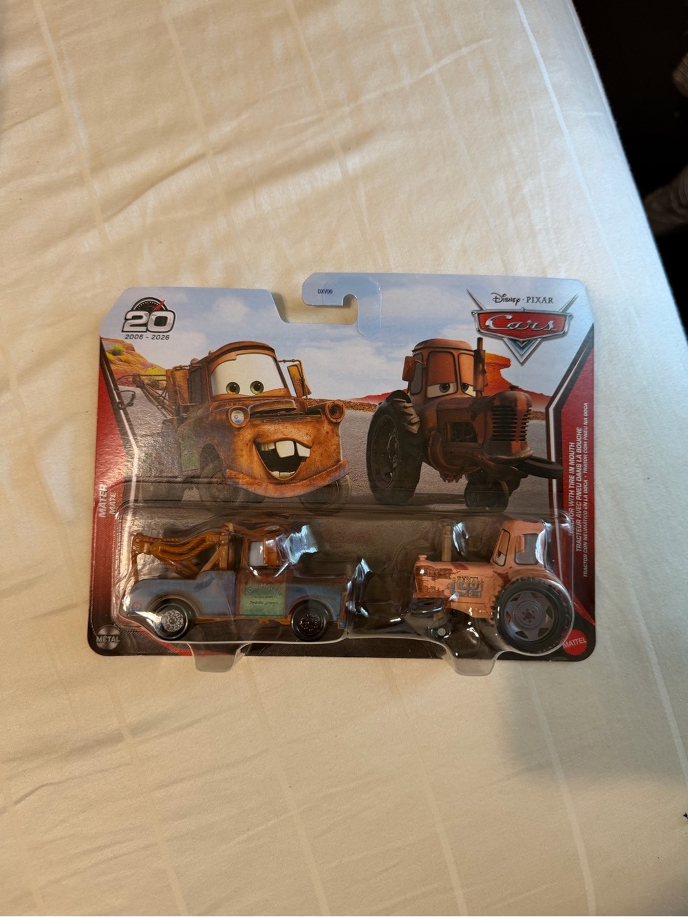 Mater and a Tractor-Disney Pixar Cars